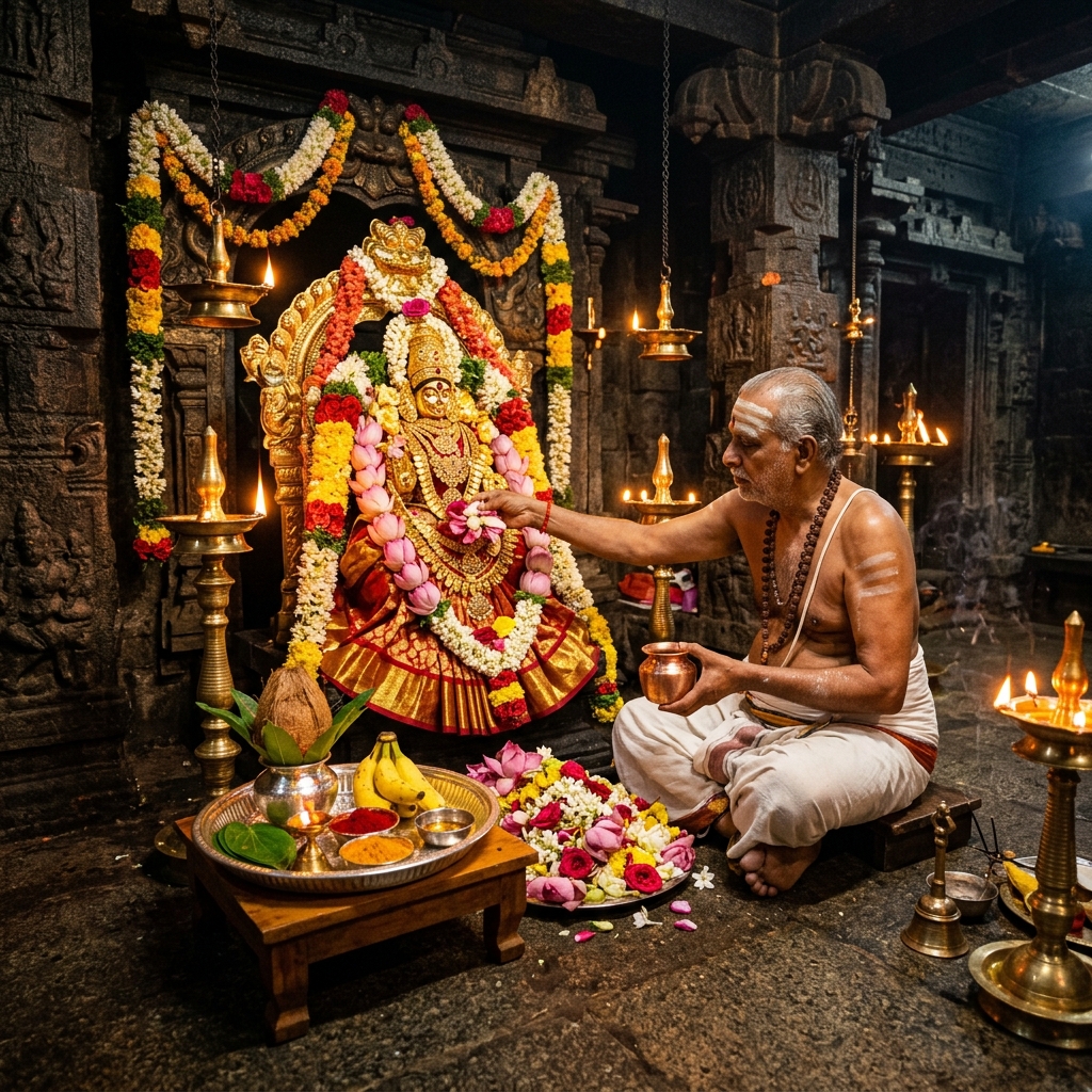 அர்ச்சனை செய்வதால் கிடைக்கும் பலன்கள் மற்றும் நன்மைகள்