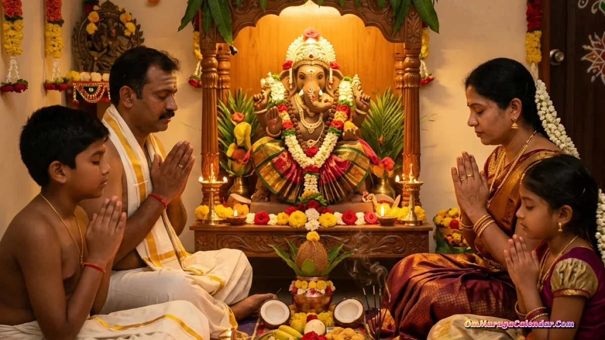 Vinayagar Chaturthi 1905 Celebration in Tamil Nadu - Image 1