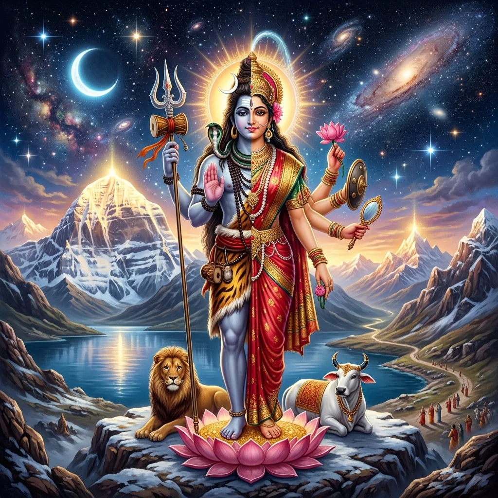 அர்த்தநாரீஸ்வரர் தத்துவம் மற்றும் அதன் ஆன்மீக மகிமைகள்