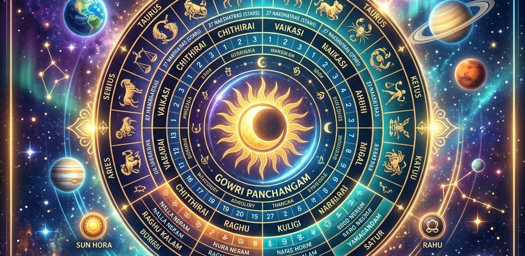 Gowri Panchangam,Graha Horai (Planetary Hours)